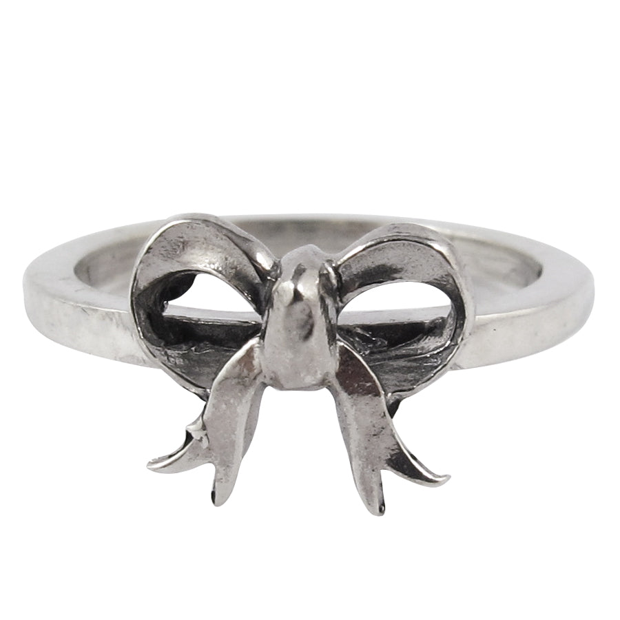 William Griffiths Sterling Silver Bow Stack Ring