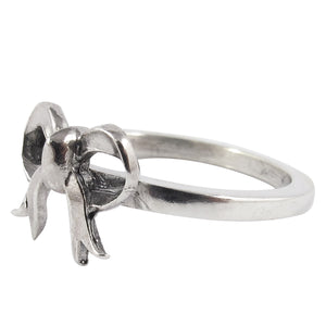 William Griffiths Sterling Silver Bow Stack Ring