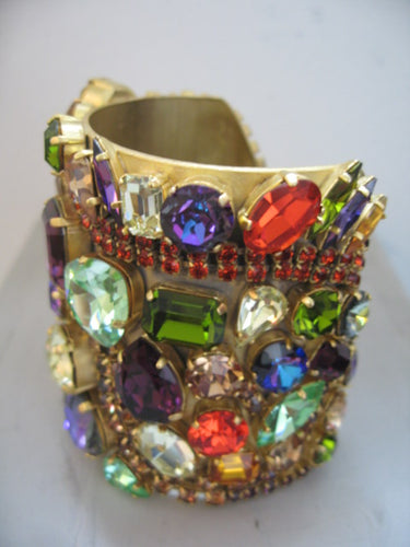 Harlequin Market Encrusted Cuff