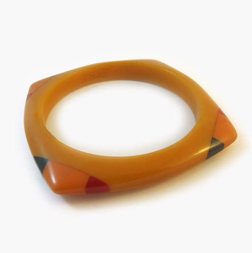 Vintage Bakelite Bangle Reworked by 'Teresa'