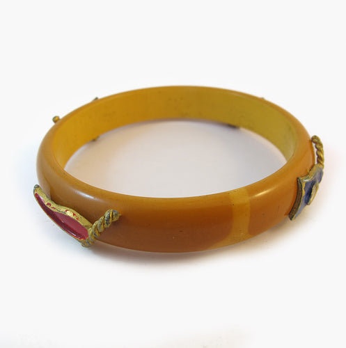 Rare Vintage Gernal Bakelite Bangle