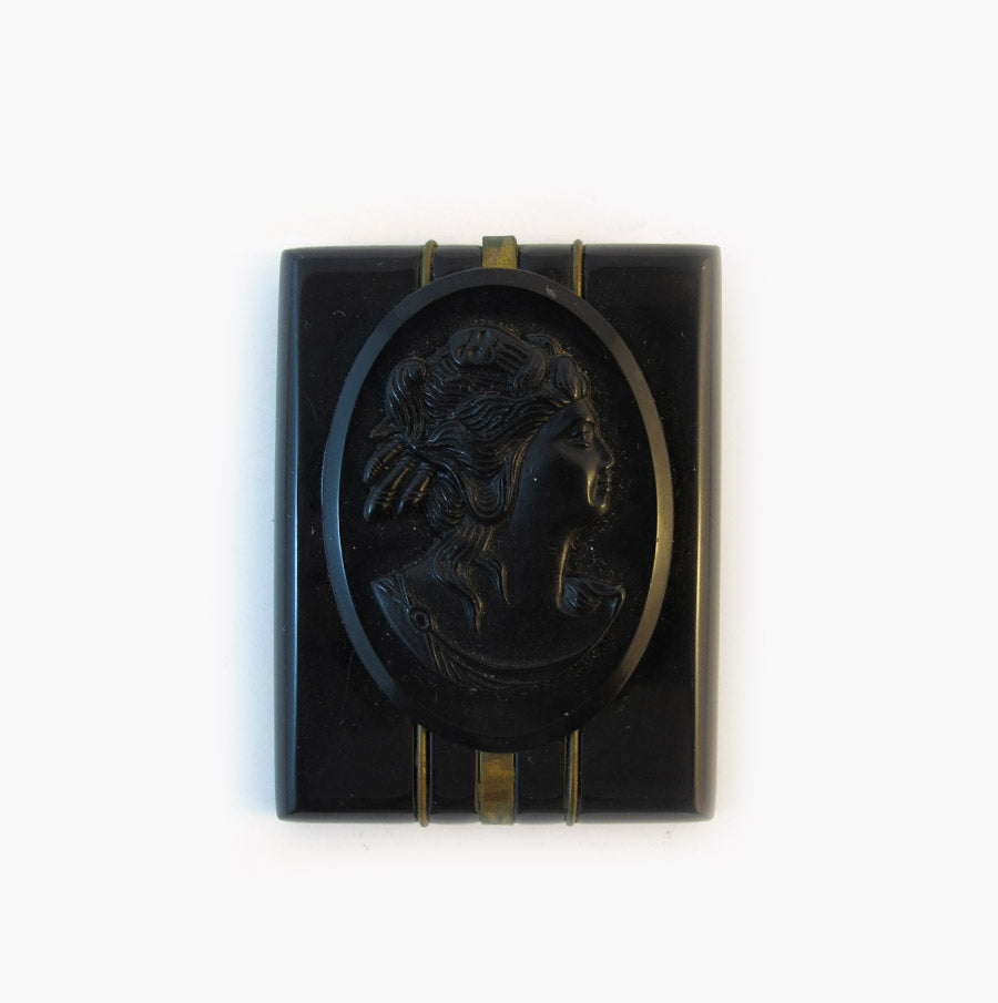 Bakelite cameo on sale