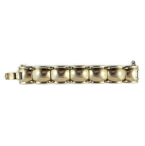 Vintage Gold Plated Signed 'MONET' Bracelet
