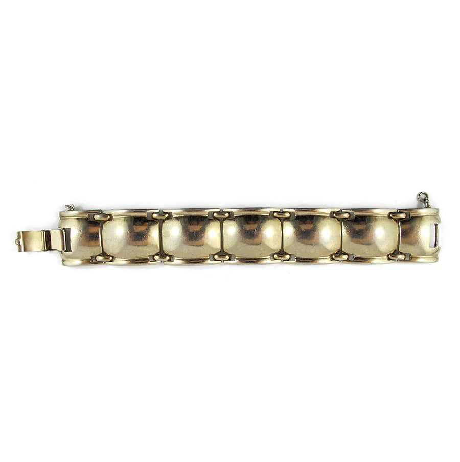 Vintage Gold Plated Signed 'MONET' Bracelet