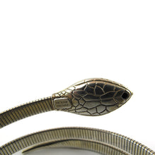 Load image into Gallery viewer, Vintage Sterling Silver Signed &#39;Forstner&#39; Snake Coil Bangle