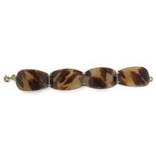 Load image into Gallery viewer, Vintage 1930&#39;s Authentic Tortoiseshell Linked Bracelet