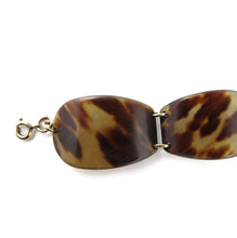 Load image into Gallery viewer, Vintage 1930&#39;s Authentic Tortoiseshell Linked Bracelet