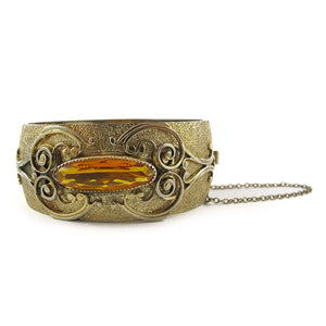 Vintage Gold Filled Clamper Bangle