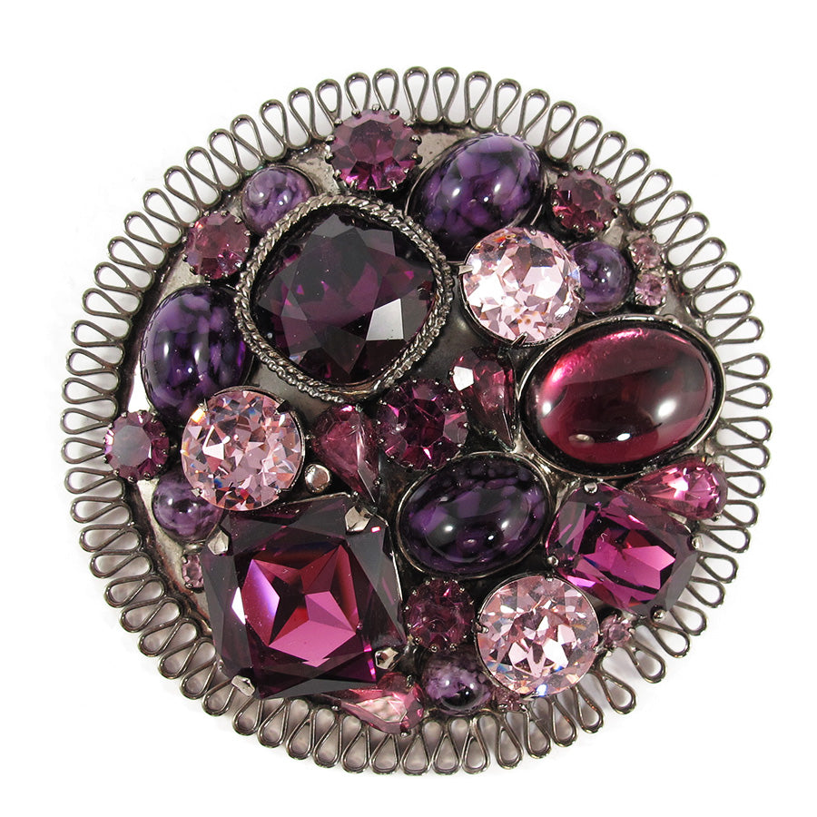 Vrba for Harlequin Market Brooch