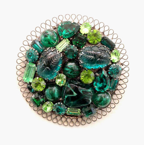 Vrba for Harlequin Market Brooch