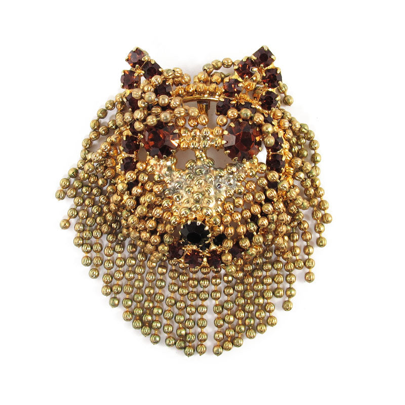 Vintage Dog Brooch-Pendant