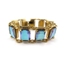Load image into Gallery viewer, Harlequin Market Crystal Bracelet - Television Stone