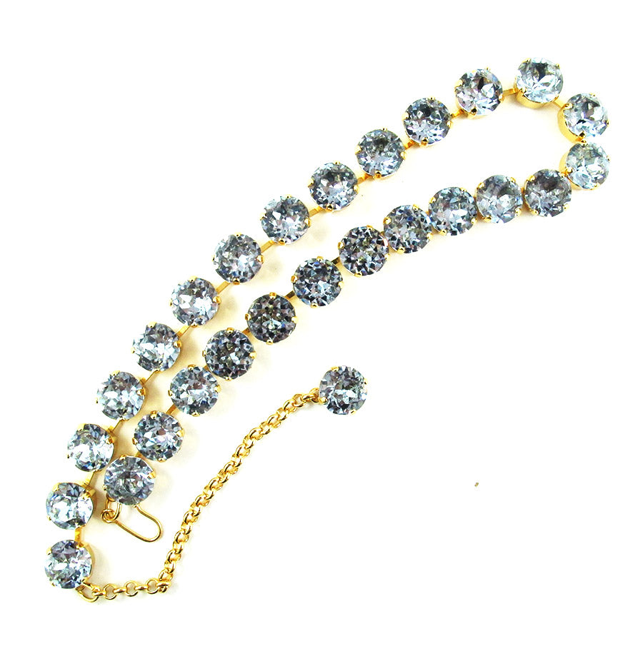 Harlequin Market Crystal Accent Necklace - Light Amethyst (medium)