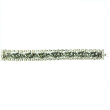 Load image into Gallery viewer, Harlequin Market Crystal Bracelet - Black Diamond + Clear