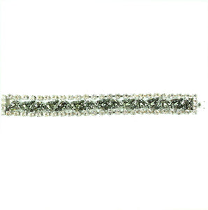 Harlequin Market Crystal Bracelet - Black Diamond + Clear
