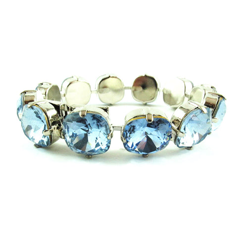 Harlequin Market Crystal Bracelet - Light Amethyst