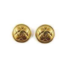 Load image into Gallery viewer, Vintage Signed &#39;CHANEL&#39; Logo Earrings