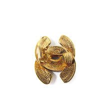 Load image into Gallery viewer, Vintage Signed &#39;CHANEL&#39; Logo Earrings