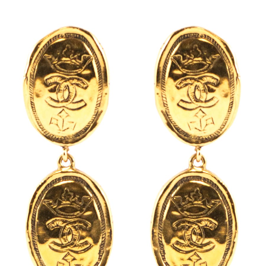 Chanel Vintage Twisted Gold Earrings – The Vintage New Yorker