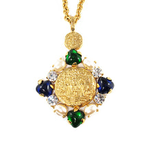 Load image into Gallery viewer, Rare Chanel Vintage Signed Gripoix Pendent Necklace - Autumn 1993