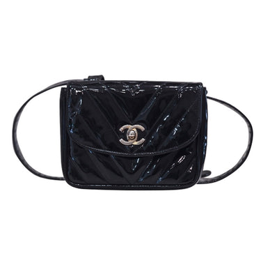 Vintage Chanel Patent Leather Waist Bag