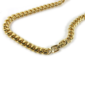 Goldette Vintage Napoleon Emperor Coin Gold Tone Chain Necklace c. 1960