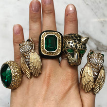 Load image into Gallery viewer, Ciner NY The Emerald Royal Ring - Size 7