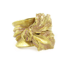 Load image into Gallery viewer, Vintage Christian Lacroix Bracelet, Wide Cuff With 3D Sculpted Bow - Circa 1980&#39;s