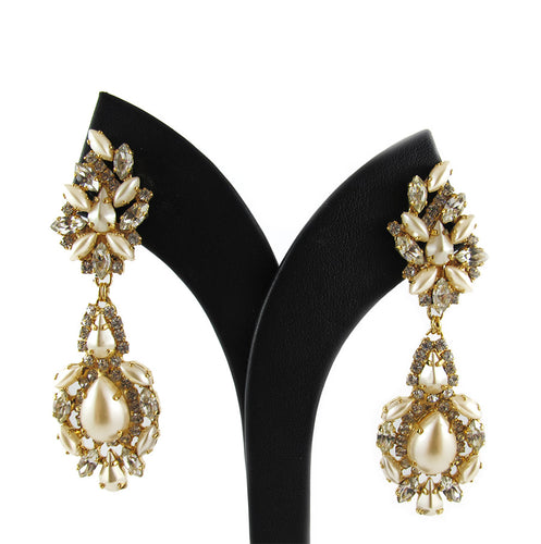 Harlequin Market Crystal Earrings