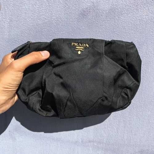 Prada Pre-owned Synthetic Black Purse Clutch