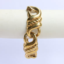 Load image into Gallery viewer, NY Vintage curved series link bracelet c.1950