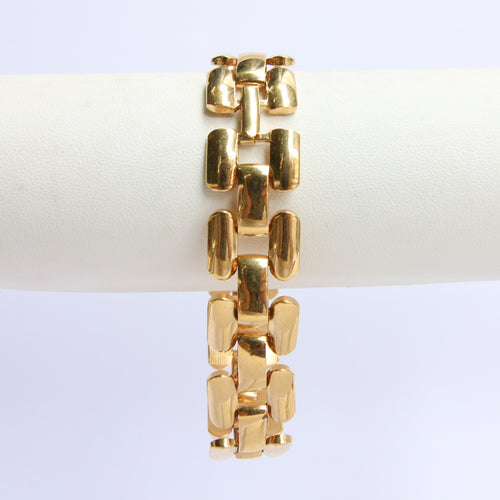 USA Vintage Classic Single Chain Link Bracelet c.1960