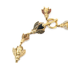 Load image into Gallery viewer, Limited Edition Christian Dior Vintage Bee Necklace c.1940s