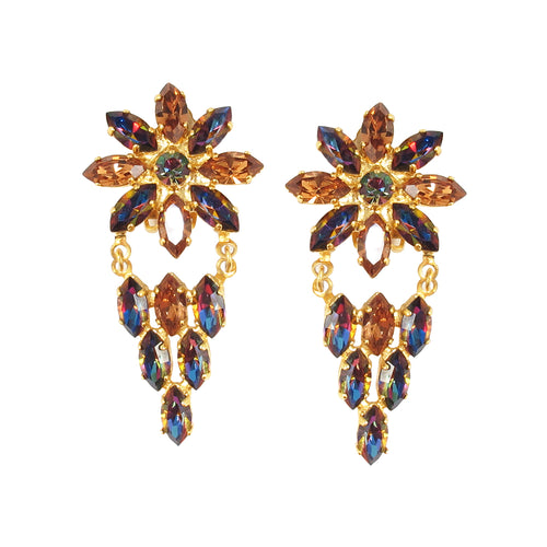 Harlequin Market Crystal Earrings