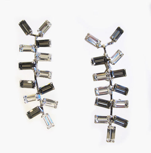 Harlequin Market Crystal Climber Earrings