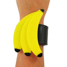 Load image into Gallery viewer, HQM Contemporary Acrylic Pop Art HQM Contemporary Acrylic Pop Art Yellow Banana Cuff