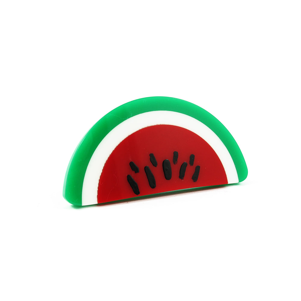 HQM Contemporary Acrylic Pop Art Watermelon Ring