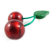Load image into Gallery viewer, HQM Contemporary Acrylic Pop Art Cherry Earrings