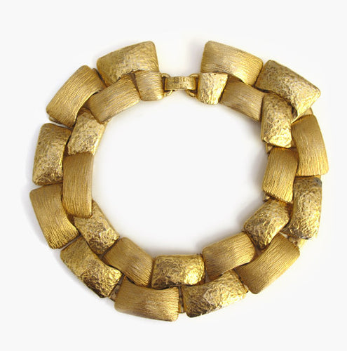 Vintage Signed 'Goosens' French Neckpiece