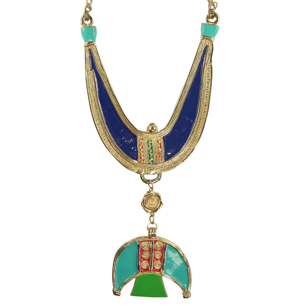 Karl Lagerfeld Vintage Tribal Neckpiece c.1980s