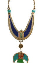 Load image into Gallery viewer, Karl Lagerfeld Vintage Tribal Neckpiece c.1980s