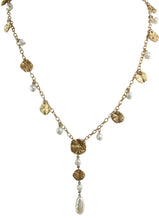 Load image into Gallery viewer, Anne Klein Whimsical Light Weight Charm Necklace c.1990s - Harlequin Market