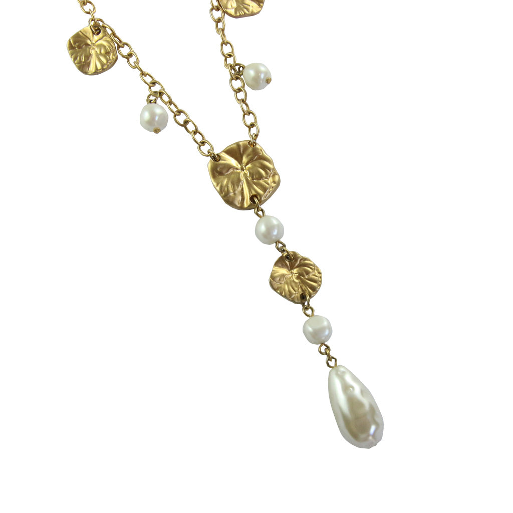 Anne Klein Whimsical Light Weight Charm Necklace c.1990s - Harlequin Market