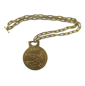Harlequin Market Vintage Medallion Neck Chain