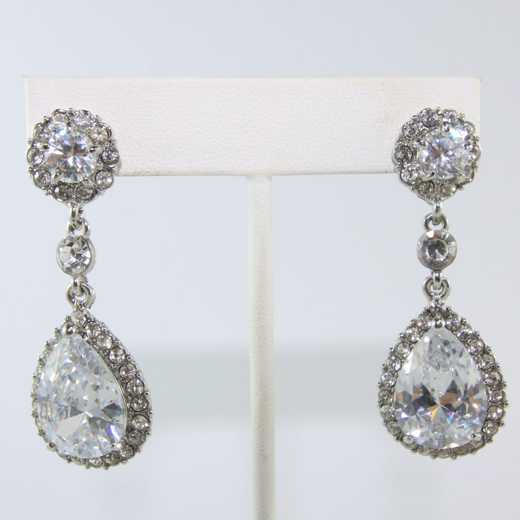 Austrian on sale crystal earrings