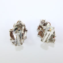 Load image into Gallery viewer, HQM Austrian Vintage Pastel &amp; Clear Crystal Earrings (Clip-On)