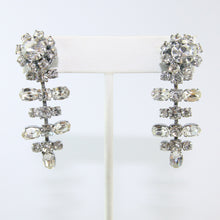 Load image into Gallery viewer, HQM Austrian Vintage Unsigned Mobile Singular Multi Bar Drop Earrings (Pierced)