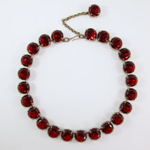 Load image into Gallery viewer, Harlequin Market Large Austrian Crystal Accent Necklace - Siam