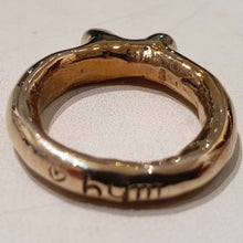 Load image into Gallery viewer, HQM Bronze Double &#39;Horne&#39; Ring