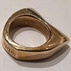 HQM Solid Bronze 'Kat' Ring